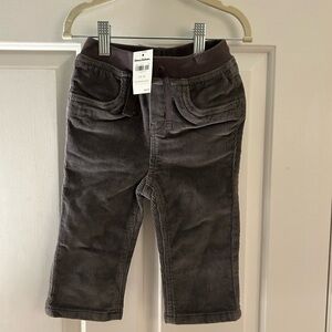 Hanna Andersson Dark Brown Corduroy Kids Pants